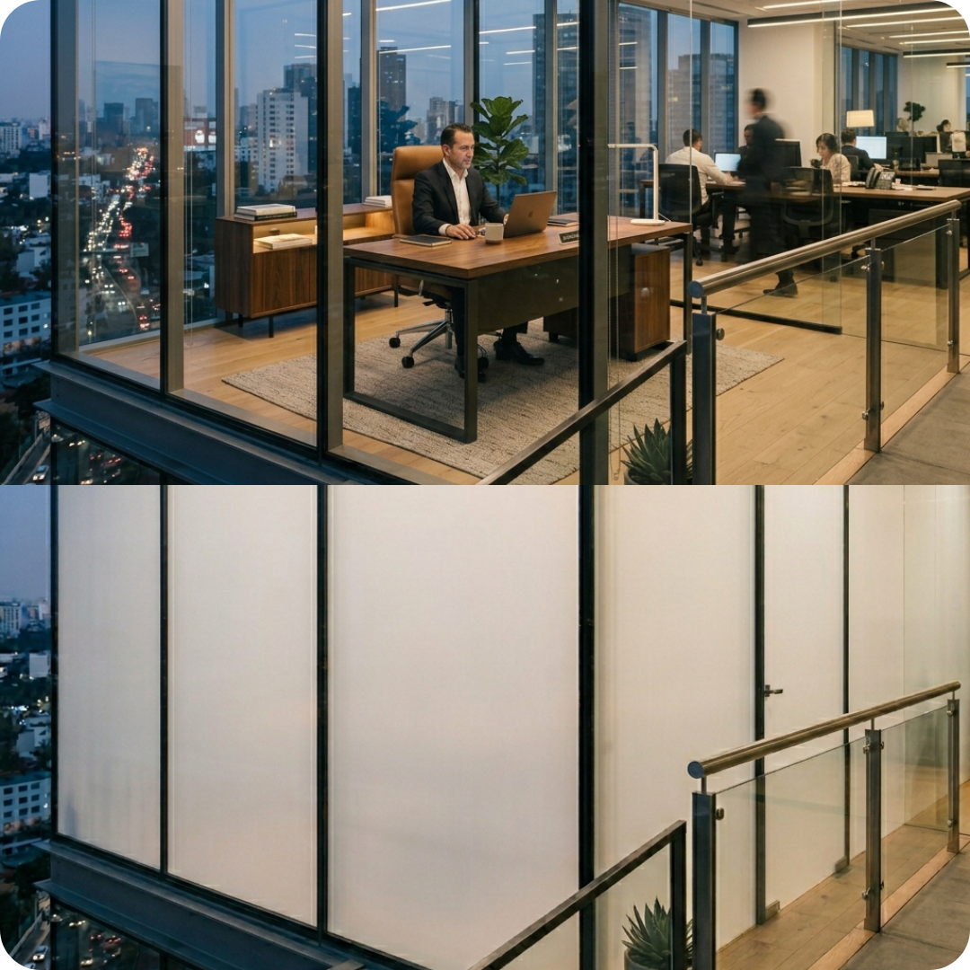 Smart Switchable Film Vidrio Inteligente Película PDLC