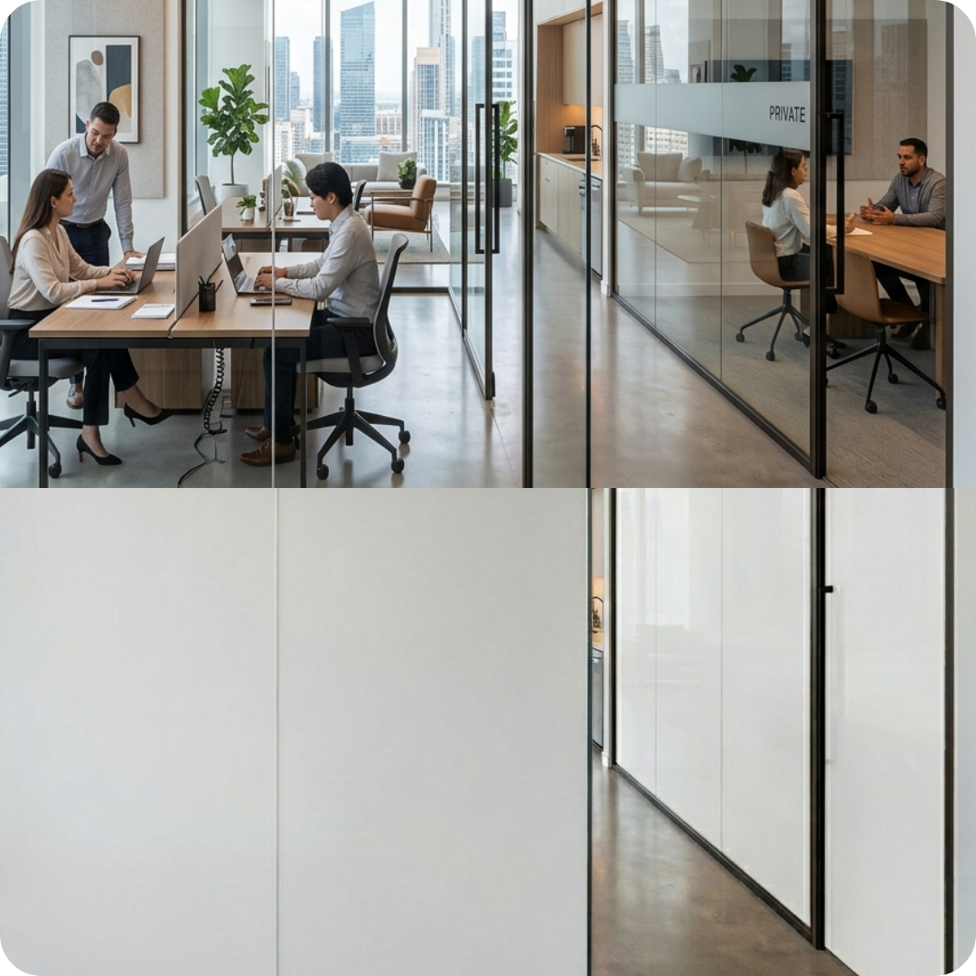 Smart Switchable Film Vidrio Inteligente Película PDLC