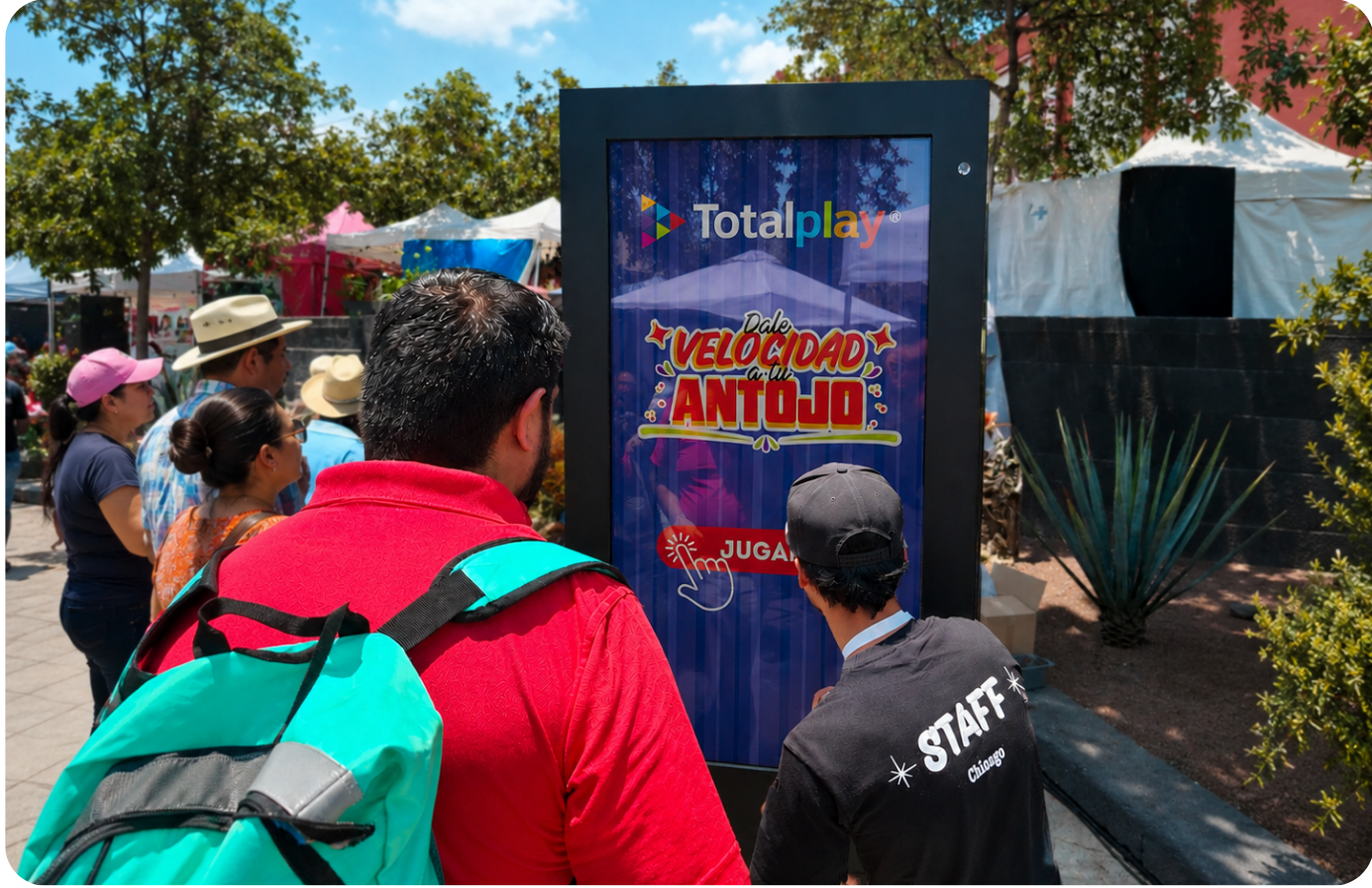 Totalplay transformó Taco Chilango 2026 con nuestros Kioscos Interactivos/ Smart Touch