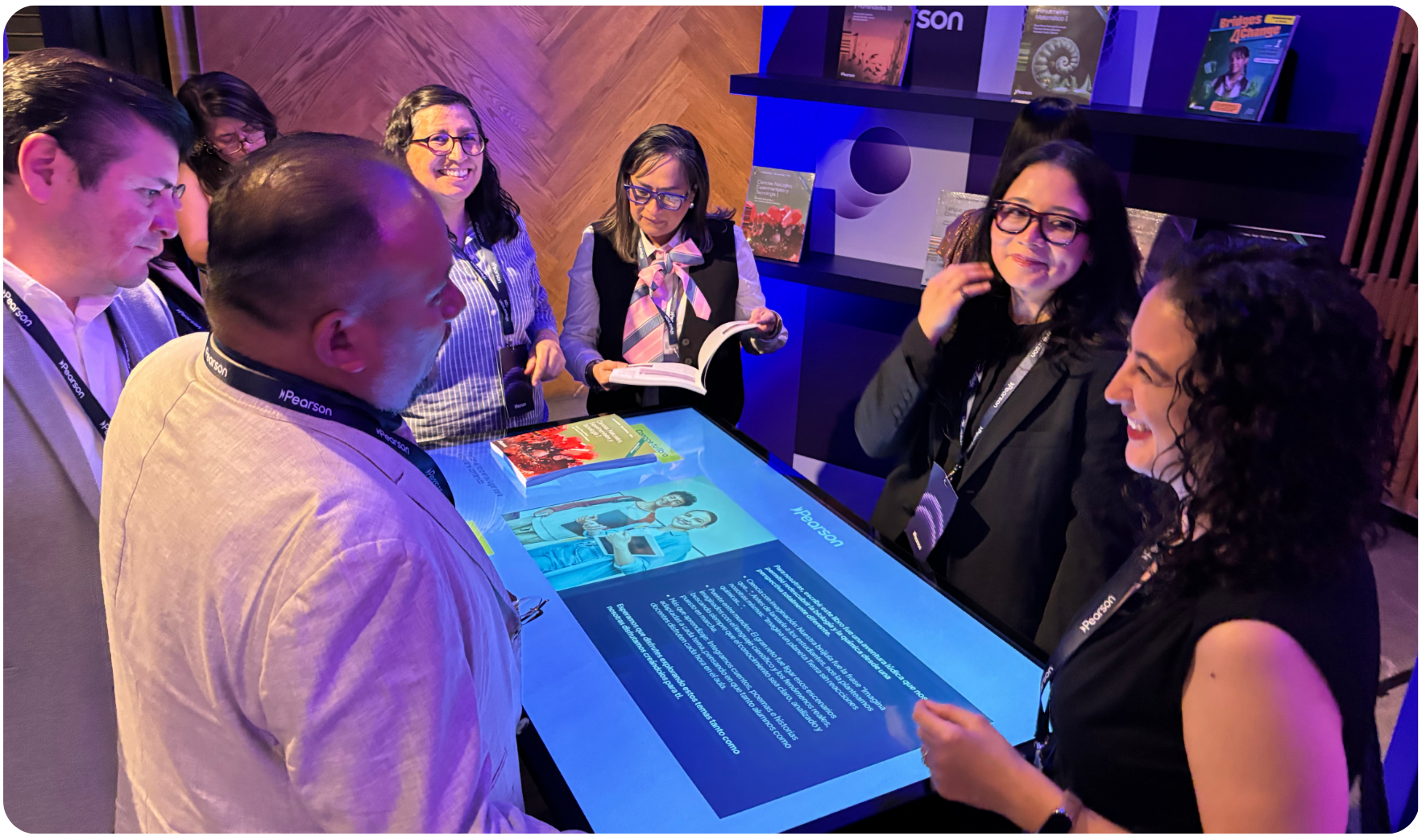 Integración solución Smart Objects en evento privado de Pearson: Descubre cómo la tecnología sensorial está transformando el aprendizaje.